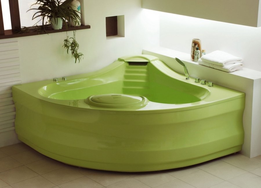 Ванна угловая металлические. Цветные ванны Акрилан. Разноцветные акриловые ванны. Угловая ванна. Ванна акриловая зеленая.