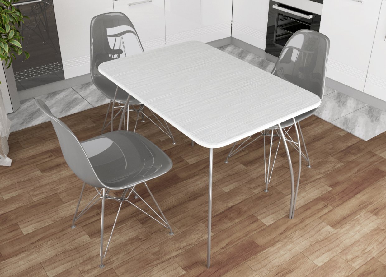 Стол кухонный мдф. Стол обеденный Титан серый ДСВ. Стол обеденный белый глянец ДСВ. Стол обеденный МДФ ДСВ. Кухонный стол Авалон-1 белый.