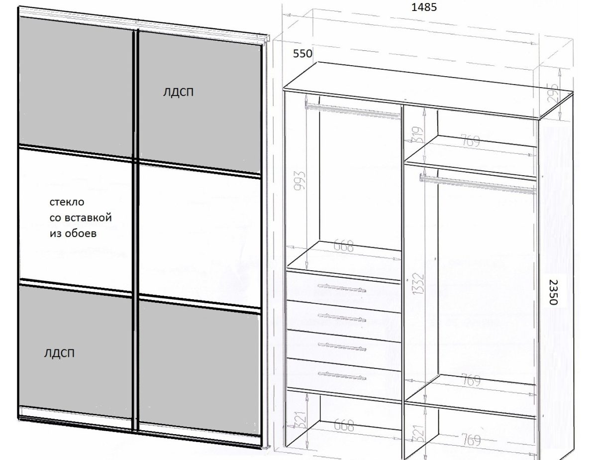 Размеры шкафа-купе (91 фото): глубина в прихожую, стандартные и индивидуальные, для узких моделей и для одежды, минимальная высота – примеры и советы